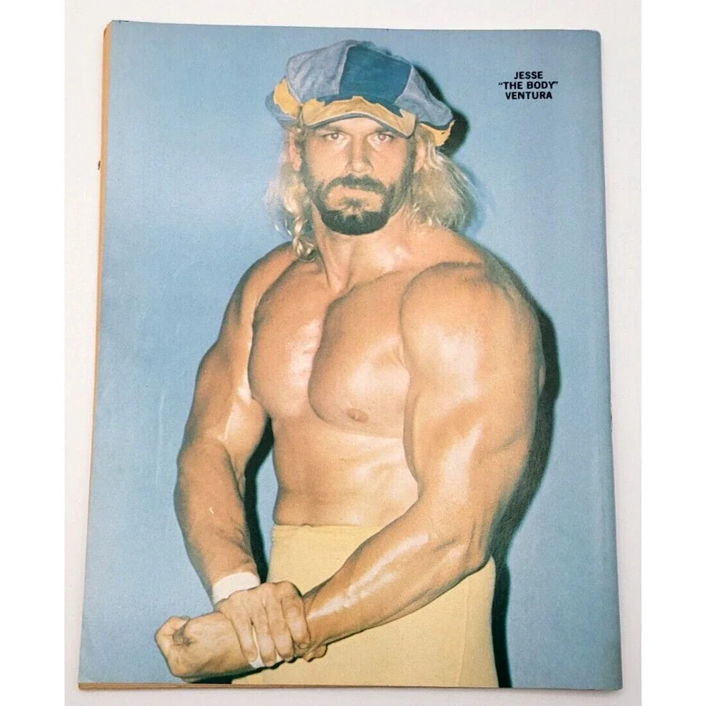 WRESTLING NEWS WRESTLING JAN 1982 JIMMY‎ HART SHEIK ADNANN NICK BOCKWINKEL